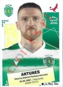 297 Antunes – Futebol 2020-2021 Panini
