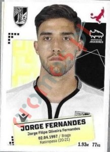 329 Jorge Fernandes – Futebol 2020-2021 Panini