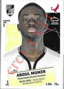 330 Abdul Munin – Futebol 2020-2021 Panini