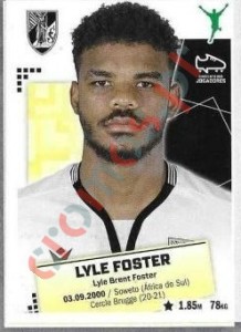 340 Lyle Foster – Futebol 2020-2021 Panini