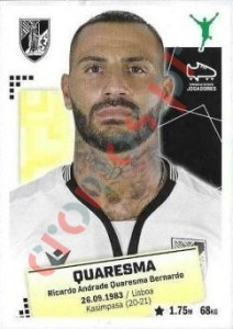 342 Quaresma – Futebol 2020-2021 Panini