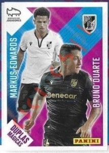 351 Marcus Edwards / Bruno Duarte – Futebol 2020-2021 Panini