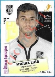 418 Miguel Luis – Futebol 2020-2021 Panini