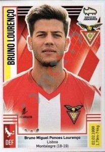 25 Bruno Lourenço – Futebol 2019-2020 Panini