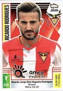 35 Ricardo Rodrigues – Futebol 2019-2020 Panini