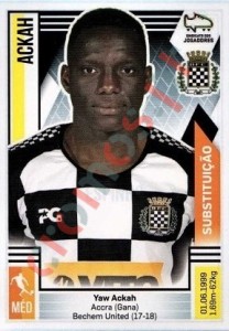 81bis Ackah – Futebol 2019-2020 Panini
