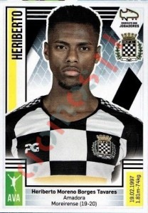 84 Heriberto – Futebol 2019-2020 Panini
