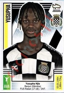 86 Yusupha – Futebol 2019-2020 Panini