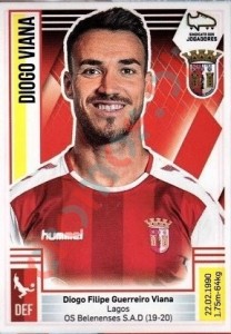 89 Diogo Viana – Futebol 2019-2020 Panini