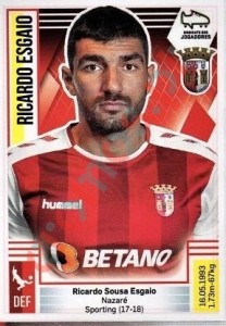 90 Ricardo Esgaio – Futebol 2019-2020 Panini
