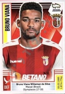 92 Bruno Viana – Futebol 2019-2020 Panini