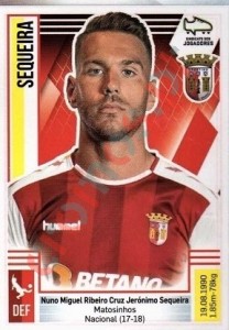93 Sequeira – Futebol 2019-2020 Panini