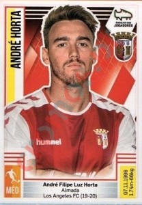 96 André Horta – Futebol 2019-2020 Panini