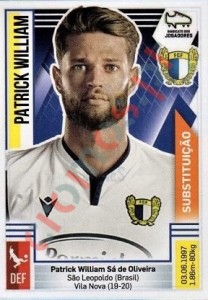 107bis Patrick William – Futebol 2019-2020 Panini