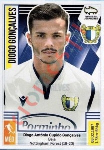 117 Diogo Gonçalves – Futebol 2019-2020 Panini