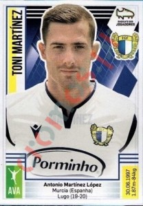 119 Toni Martínez – Futebol 2019-2020 Panini