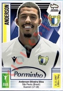 120 Anderson – Futebol 2019-2020 Panini