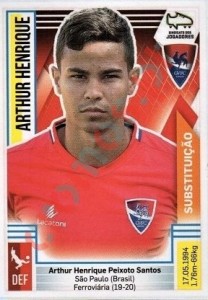 124bis Arthur Henrique – Futebol 2019-2020 Panini