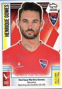 126 Henrique Gomes – Futebol 2019-2020 Panini