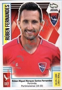 127 Rúben Fernandes – Futebol 2019-2020 Panini