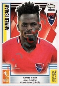 132 Ahmed Isaiah – Futebol 2019-2020 Panini
