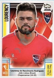 133 Lourency – Futebol 2019-2020 Panini