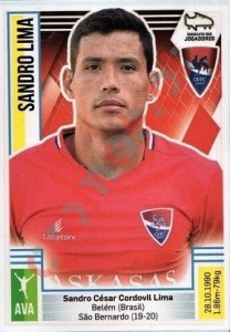 135 Sandro Lima – Futebol 2019-2020 Panini