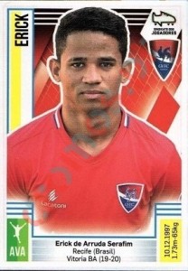 137 Erick – Futebol 2019-2020 Panini