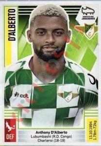 158 D'Alberto – Futebol 2019-2020 Panini