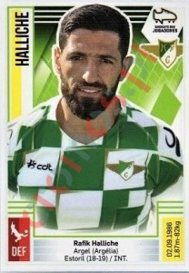 159 Rafik Halliche – Futebol 2019-2020 Panini