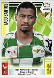 160 Iago Santos – Futebol 2019-2020 Panini