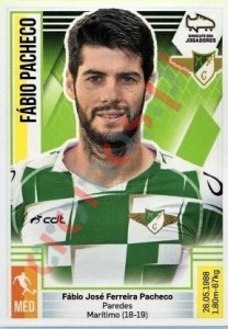 163 Fábio Pacheco – Futebol 2019-2020 Panini