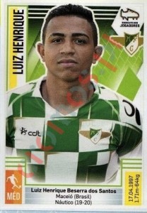 165 Luiz Henrique – Futebol 2019-2020 Panini