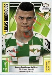 169 Lucas Rodrigues – Futebol 2019-2020 Panini