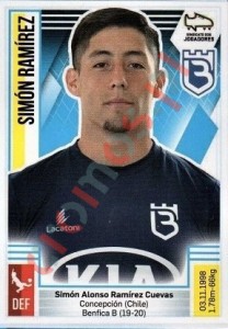 39 Simón Ramírez – Futebol 2019-2020 Panini