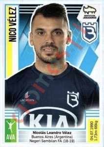 52 Nico Vélez – Futebol 2019-2020 Panini