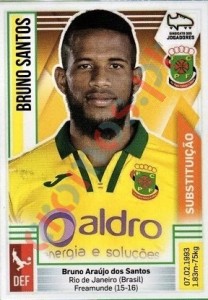 174bis Bruno Santos – Futebol 2019-2020 Panini
