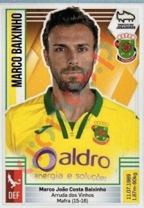 175 Marco Baixinho – Futebol 2019-2020 Panini