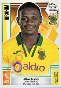 181 Ibrahim – Futebol 2019-2020 Panini