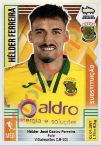 182bis Hélder Ferreira – Futebol 2019-2020 Panini