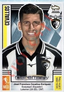 200 Cevallos – Futebol 2019-2020 Panini