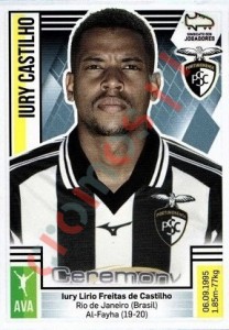 205 Iury Castilho – Futebol 2019-2020 Panini