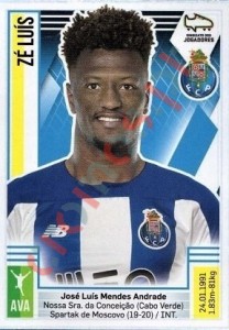 220 Zé Luís – Futebol 2019-2020 Panini