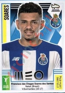 222 Tiquinho Soares – Futebol 2019-2020 Panini