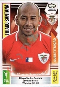 256bis Thiago Santana – Futebol 2019-2020 Panini