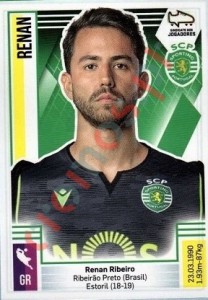 257 Renan Ribeiro – Futebol 2019-2020 Panini