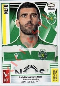 260 Luis Neto – Futebol 2019-2020 Panini