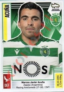 263 Marcos Acuña – Futebol 2019-2020 Panini