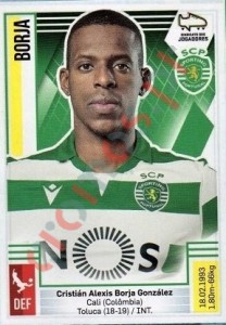 264 Borja – Futebol 2019-2020 Panini