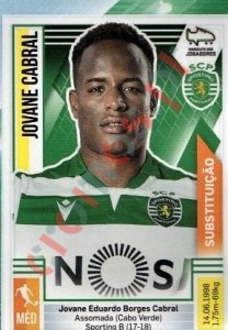 270bis Jovane Cabral – Futebol 2019-2020 Panini